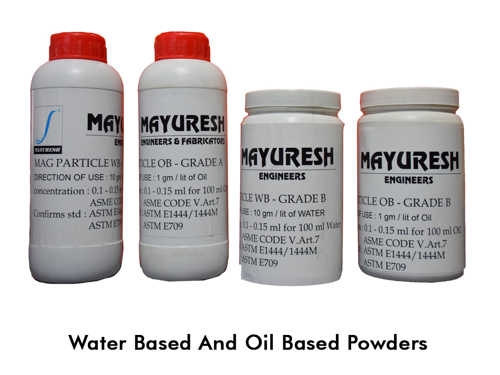 Water Based Powder, Oil Based Powders