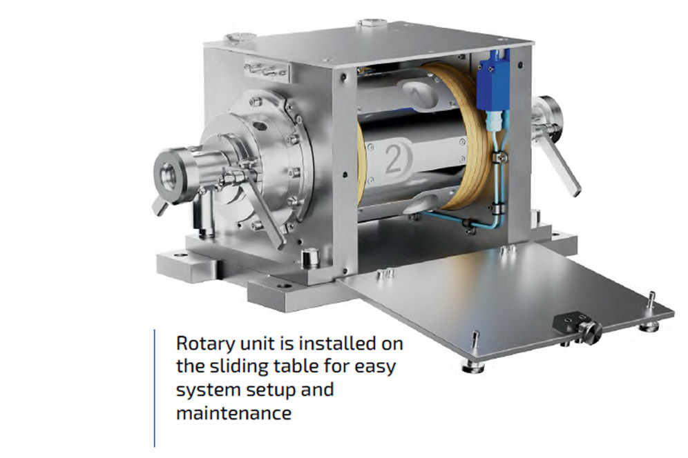 Automated Ut System Rotary Type for pipe and bar inspection